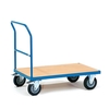 Flat trolleys with or without bracket